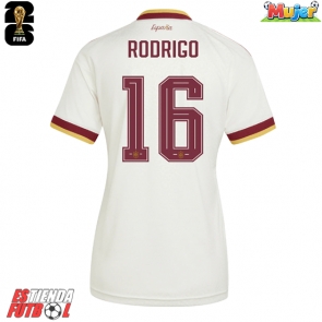 España Rodri Hernandez #16 Segunda Equipación Mujer Mundial 2026 Manga Corta